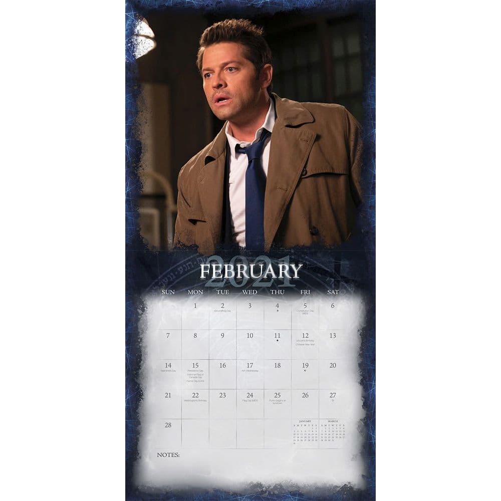 Supernatural Wall Calendar