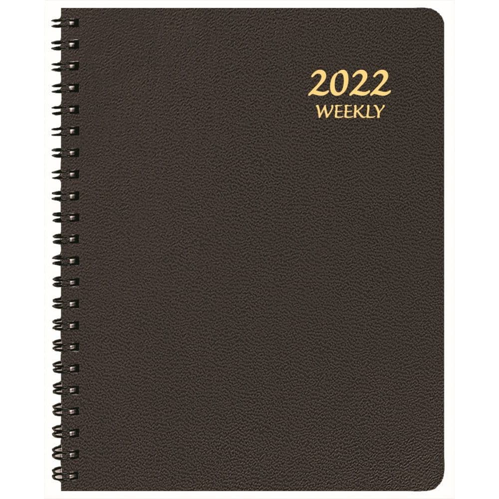 Skivertex 2022 Weekly Appt. Planner Black