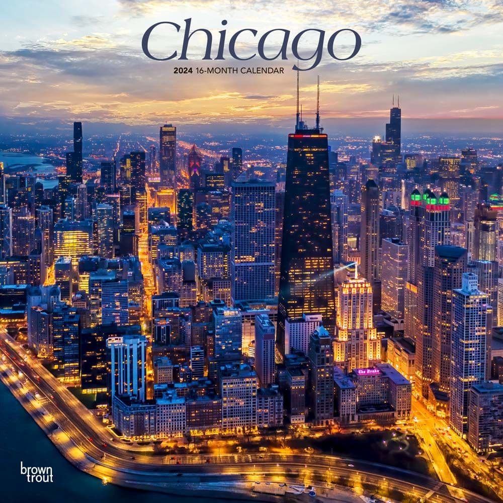 Chicago 2024 Wall Calendar