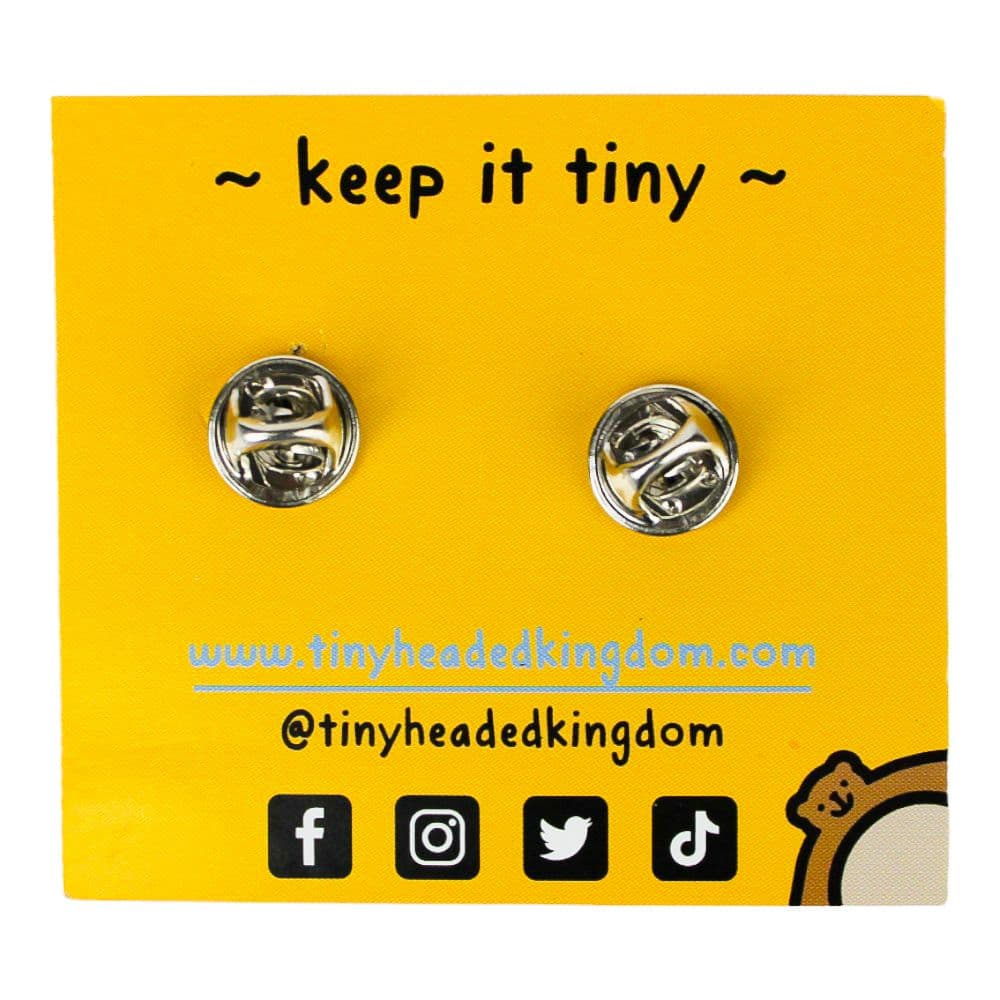 Tiny Headed Logo Two Pin Set First Alternate Image width=&quot;1000&quot; height=&quot;1000&quot;