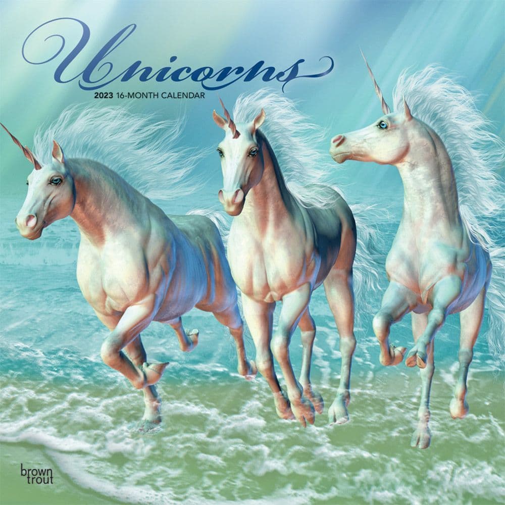 Unicorn Calendar 2023 Unicorns 2023 Wall Calendar - Calendars.com