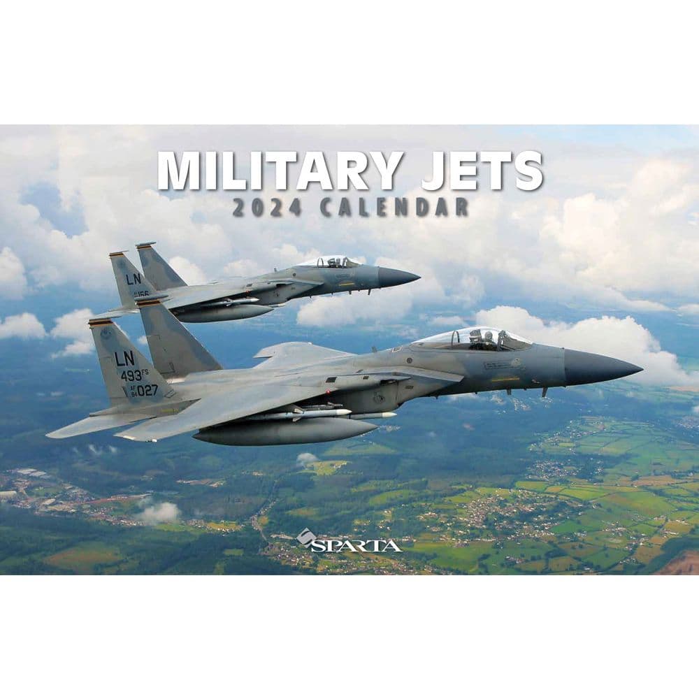 Military Jet Deluxe 2024 Wall Calendar - Calendars.com