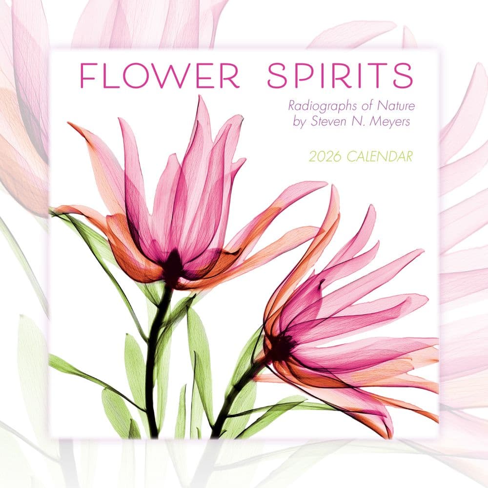 Flower Spirits 2026 Mini Wall Calendar_Main Image