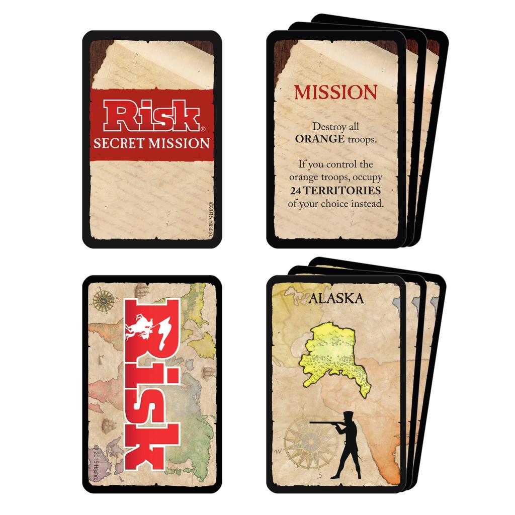 Risk Game cards