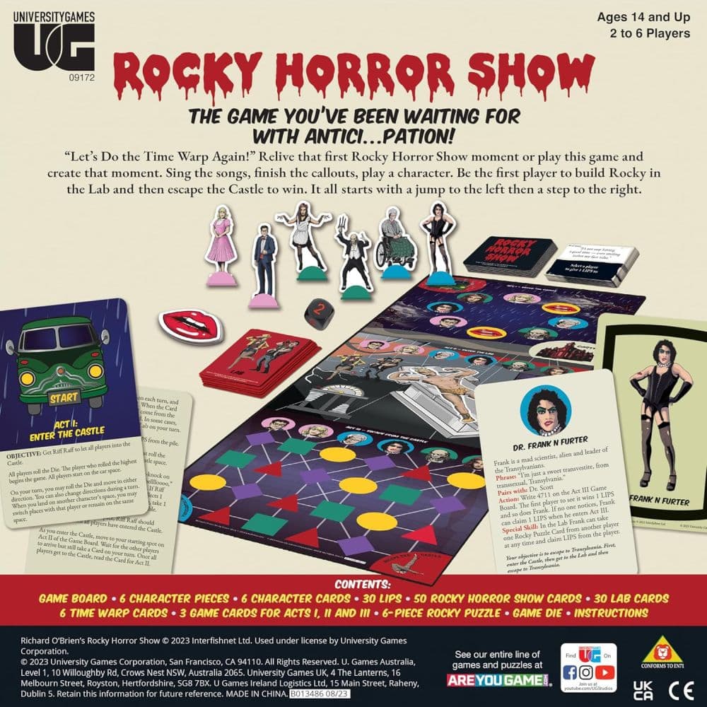 Rocky Horror Show Game Seventh Alternate Image