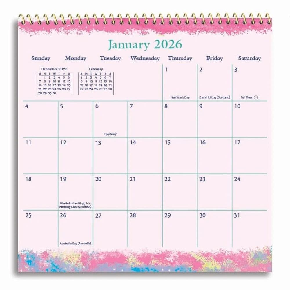 Friends Are The Most Special People In Life 2026 Mini Wall Calendar Third Alternate Image