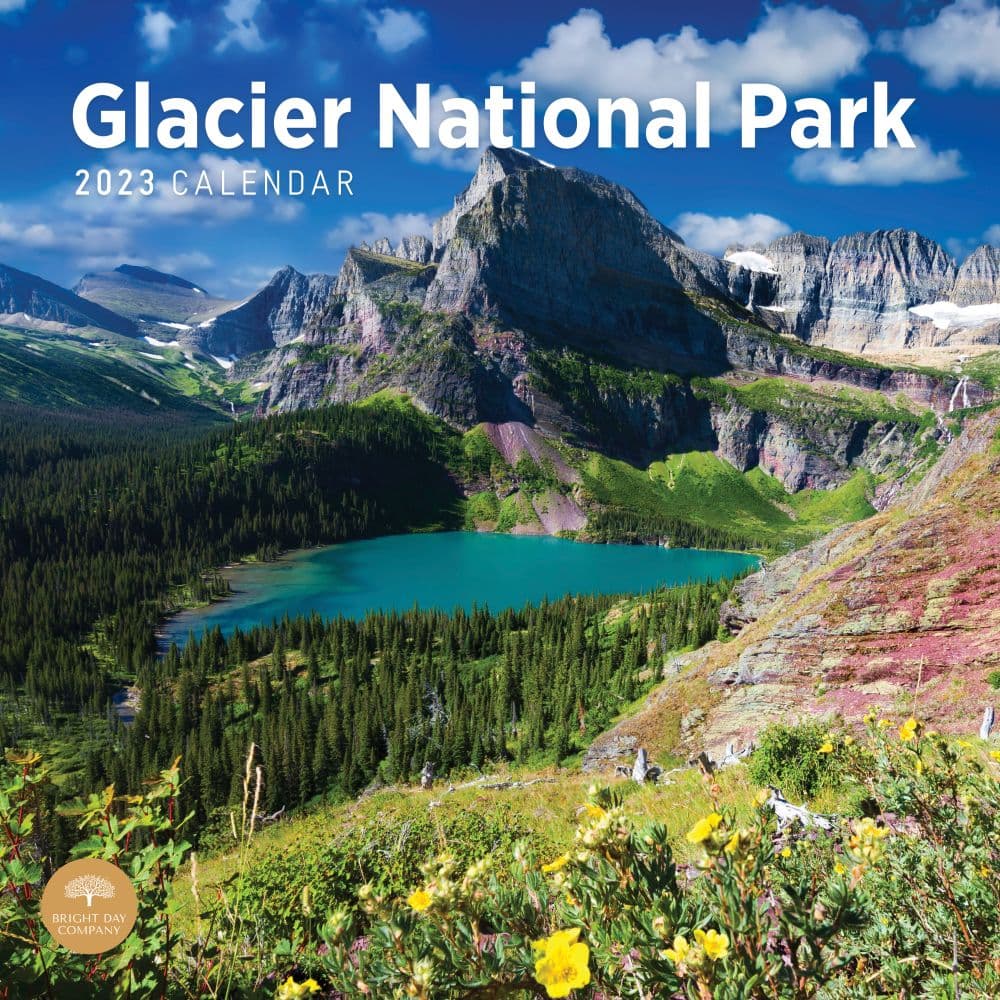 Bright Day Calendars Glacier National Park 2023 Wall Calendar