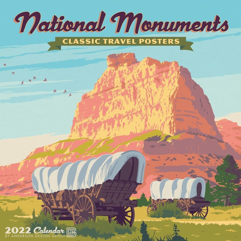 National Monuments 2022 Wall Calendar