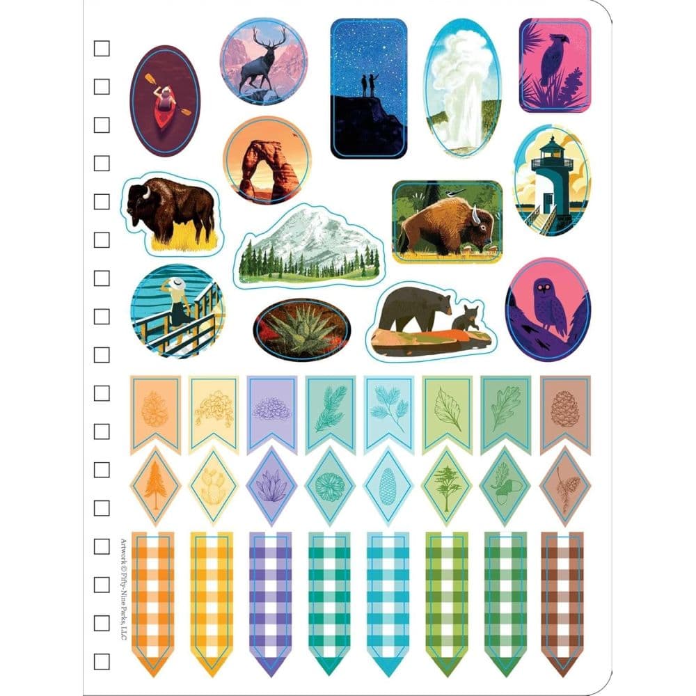 National Parks Art Undated Planner Second Alternate Image