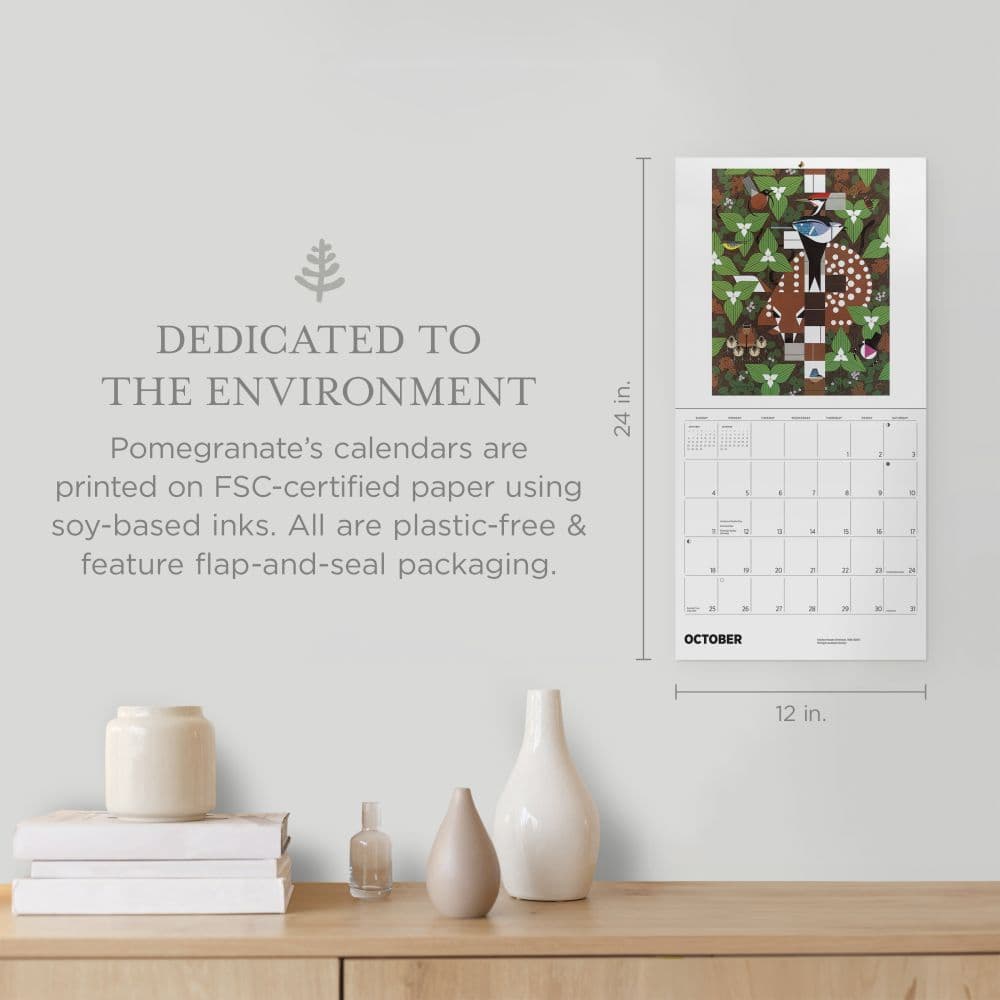 Charley Harper 2026 Wall Calendar Second Alternate Image
