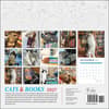 image Cats and Books 2027 Wall Calendar First Alternate Image