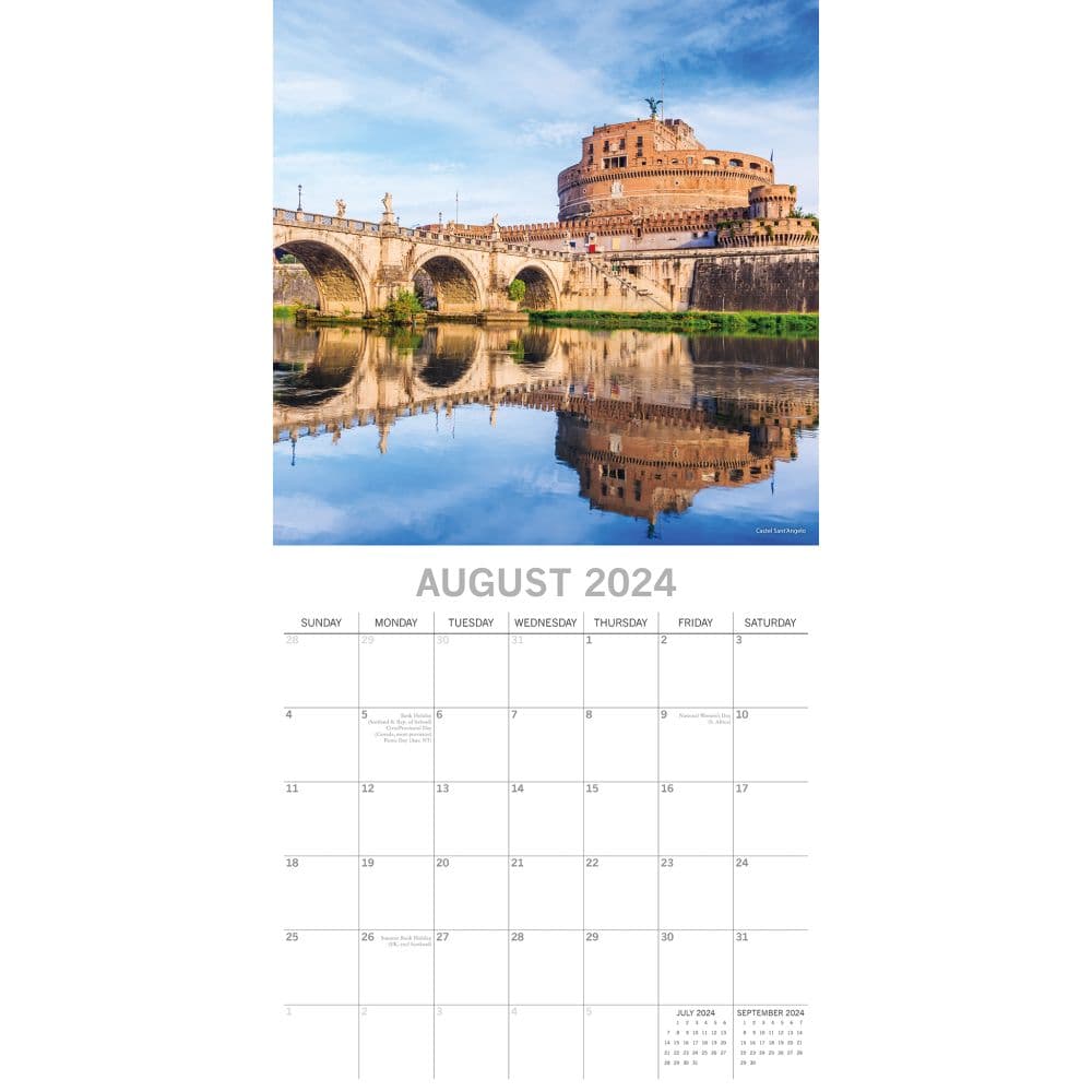 Rome 2024 Wall Calendar