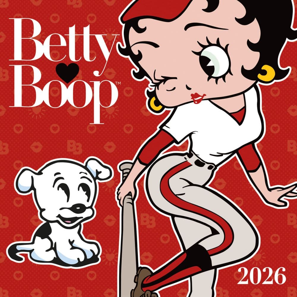 Betty Boop 2026 Wall Calendar Main Image