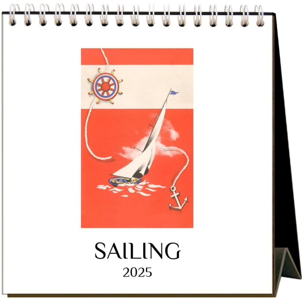 Sailing 2025 Easel Desk Calendar Main Image