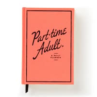 image Part-Time Adult Undated Daily Planner Main Product Image