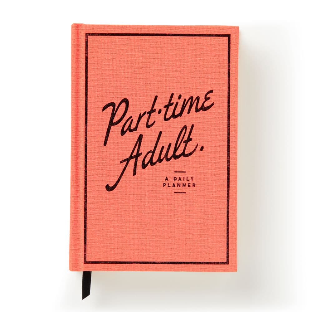 image Part-Time Adult Undated Daily Planner Main Product Image