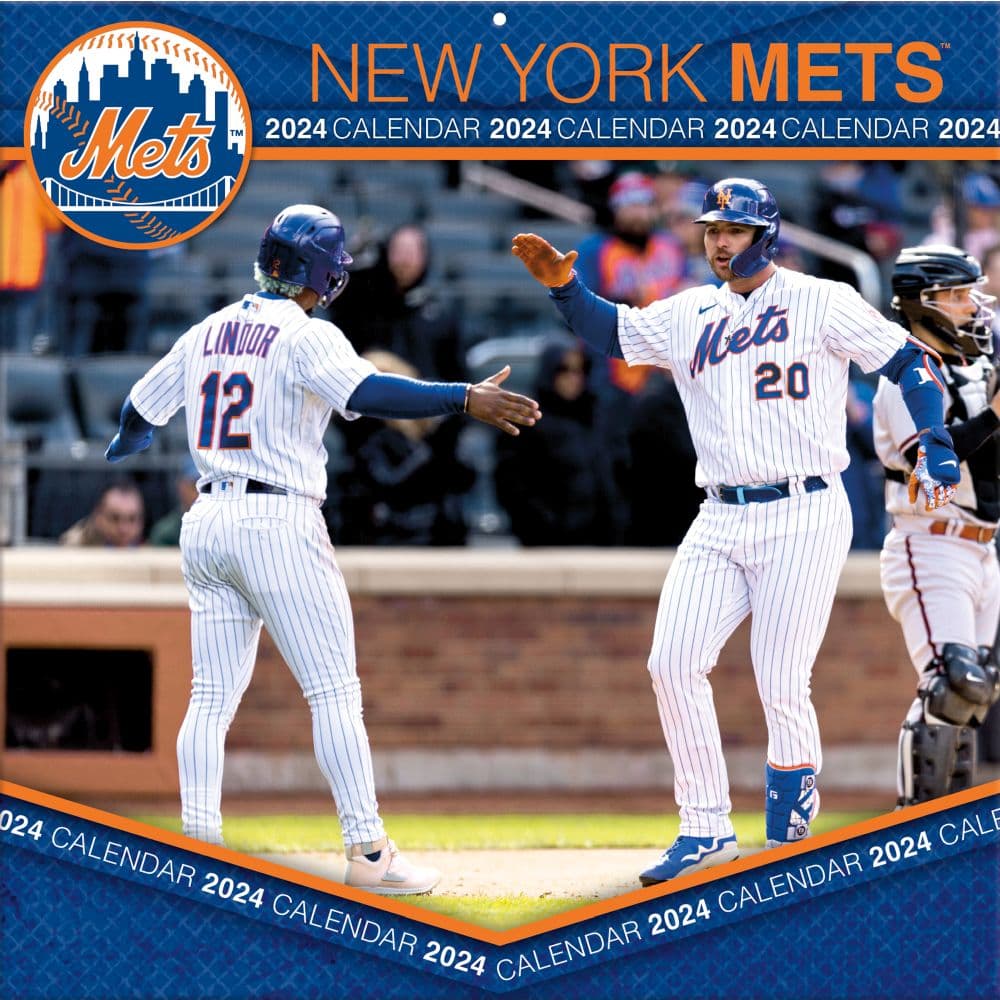 MLB New York Mets 2024 Wall Calendar