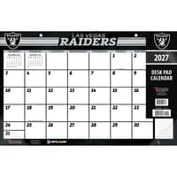 image NFL Las Vegas Raiders Small 2027 Desk Pad