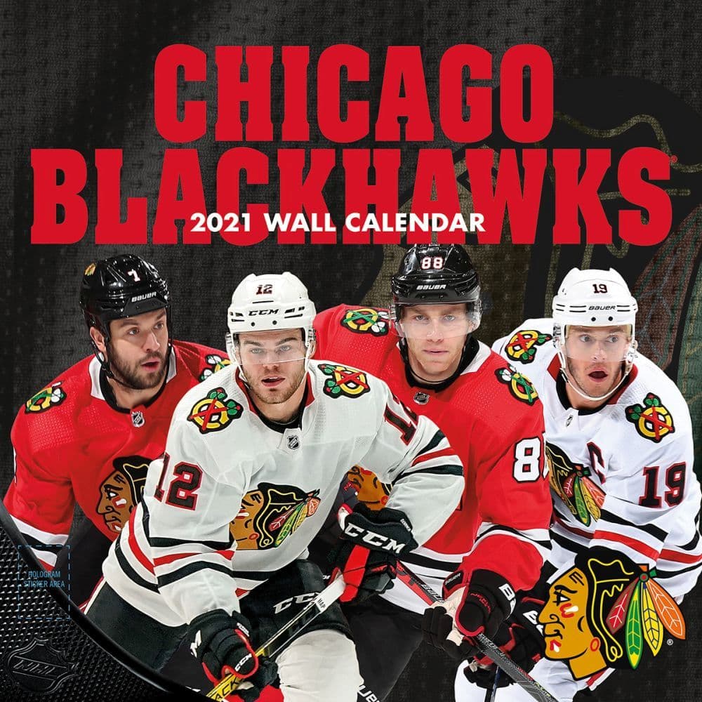 Chicago Blackhawks 2021 calendars