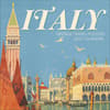 image Italy Vintage Travel Posters 2027 Wall Calendar Main Product Image