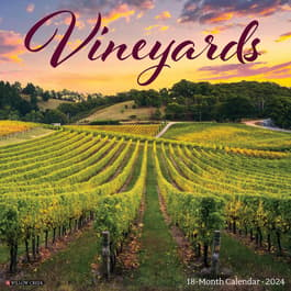 Vineyards 2024 Wall Calendar