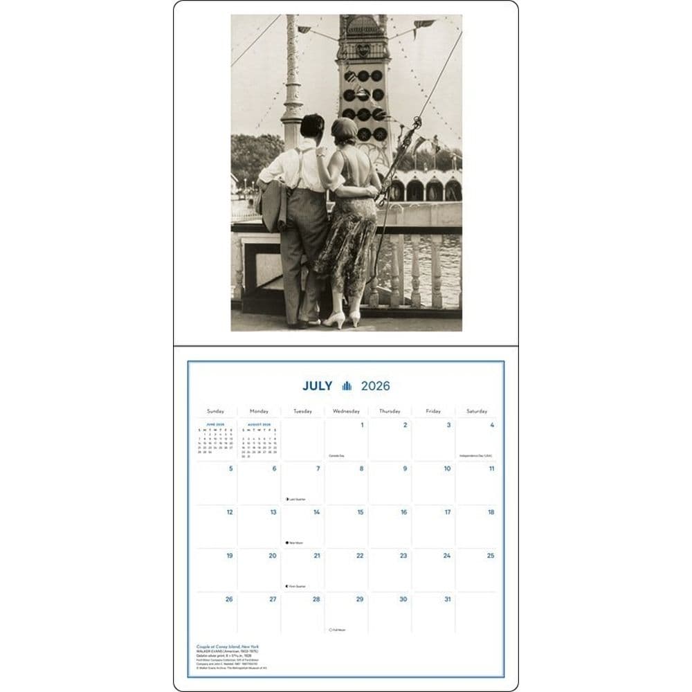 New York in Art Metropolitan Museum of Art 2026 Wall Calendar Third Alternate Image