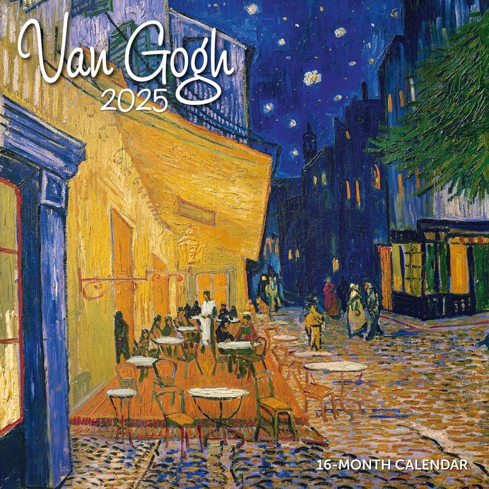 Van Gogh 2025 Wall Calendar  Main Image