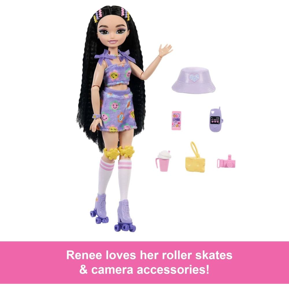Barbie Dream Besties Skate Party Renee Roller Skating Doll First Alternate Image