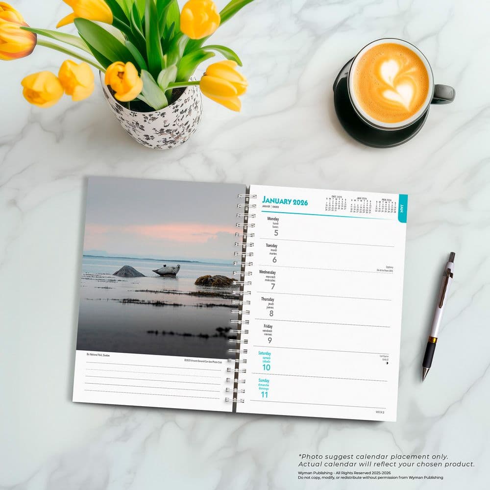 Canadian Geographic 2026 Engagement Planner Fourth Alternate Image