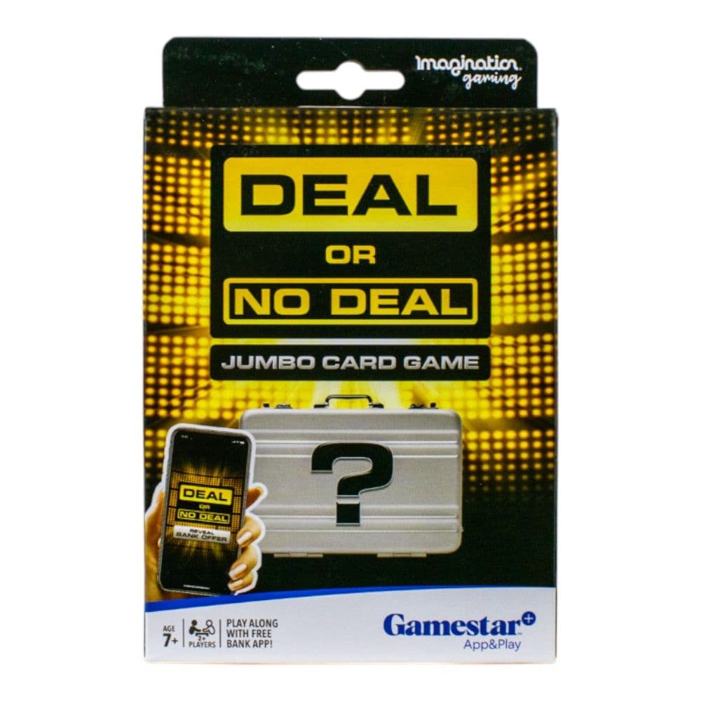 Deal or No Deal Jumbo Card Game Main Product Image