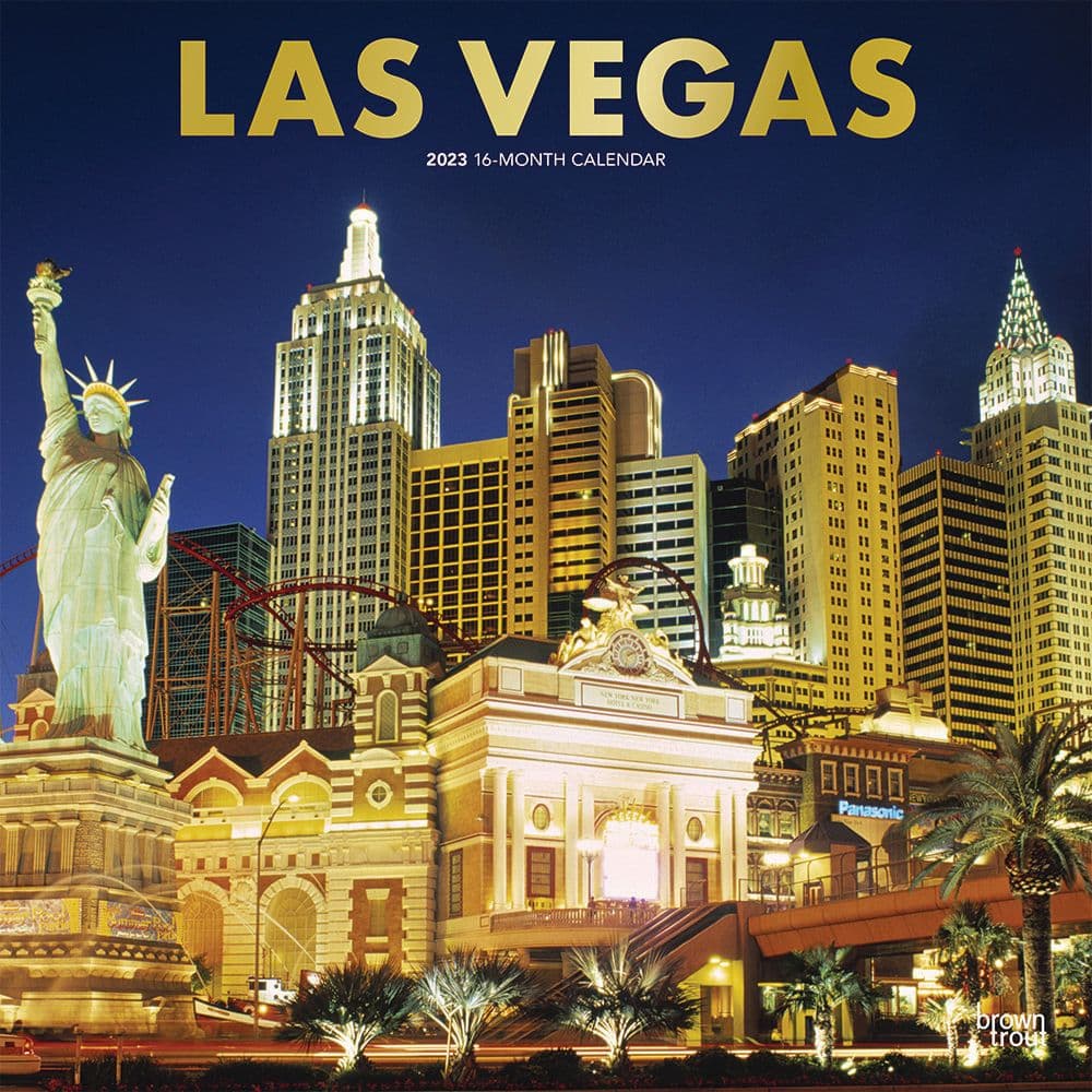 Las Vegas 2023 Square Wall Calendar - Calendars.com