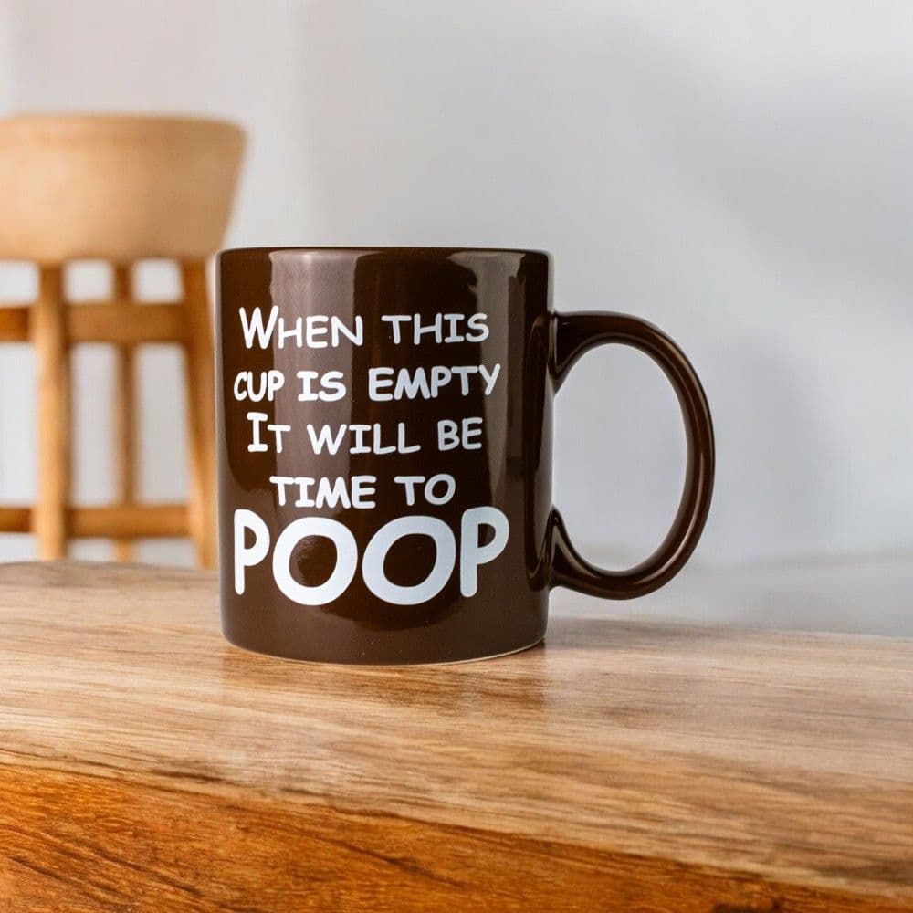 Time to Poop 16 Ounce Mug Second Alternate Image