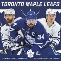 image Toronto Maple Leafs Bilingual French 2027 Wall Calendar Main Product Image