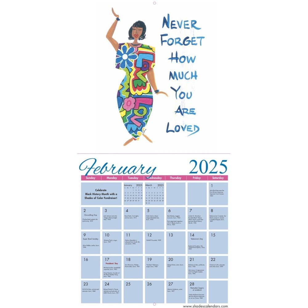 Girlfriends 2025 Wall Calendar Third Alternate Image