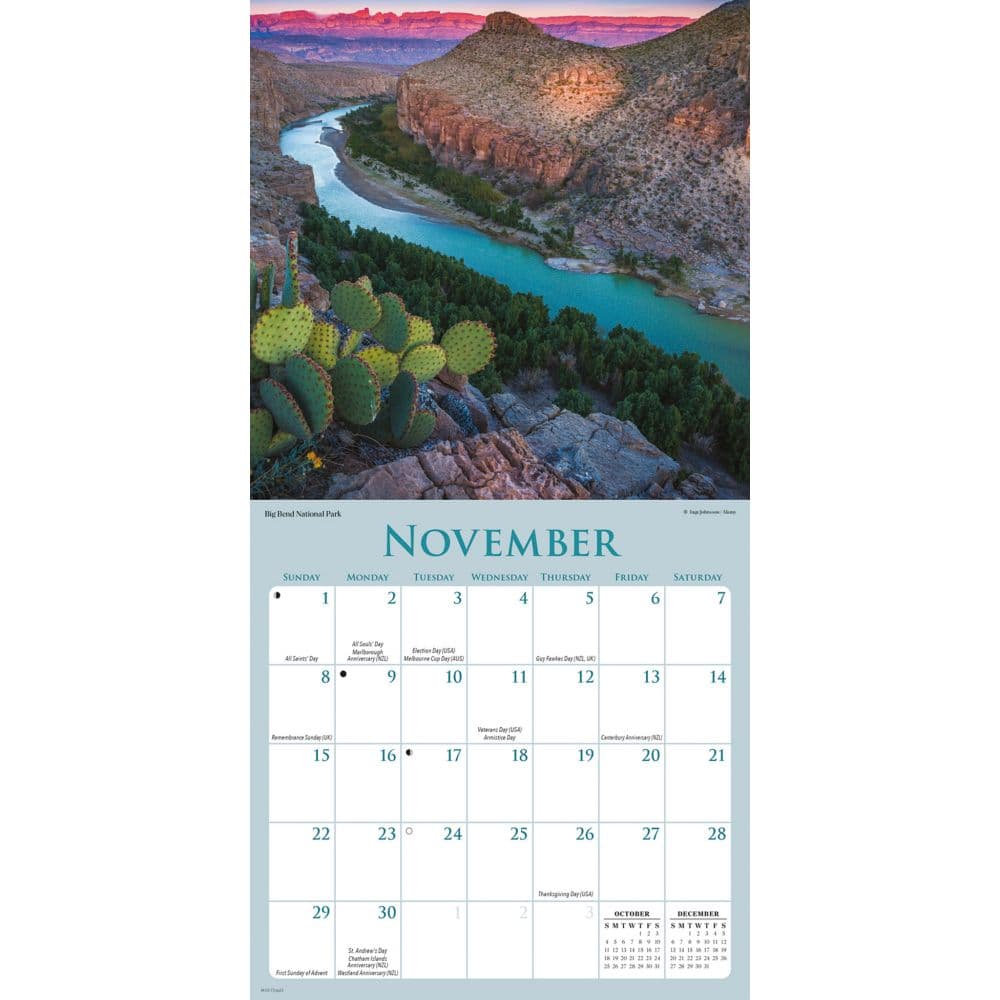 National Parks Special Value 2026 Mini Wall Calendar Fourth Alternate Image
