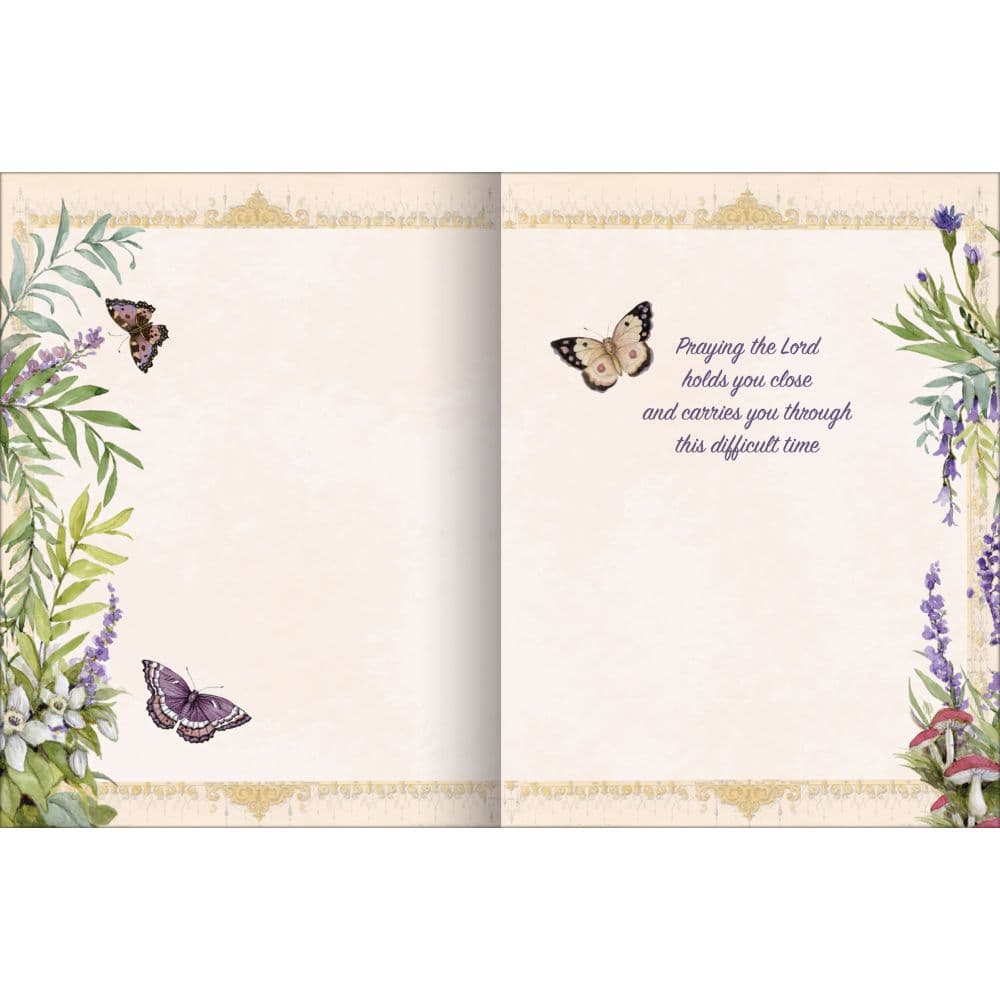 Verdant Garden Sympathy Assorted Boxed Note Cards Fourth Alternate Image