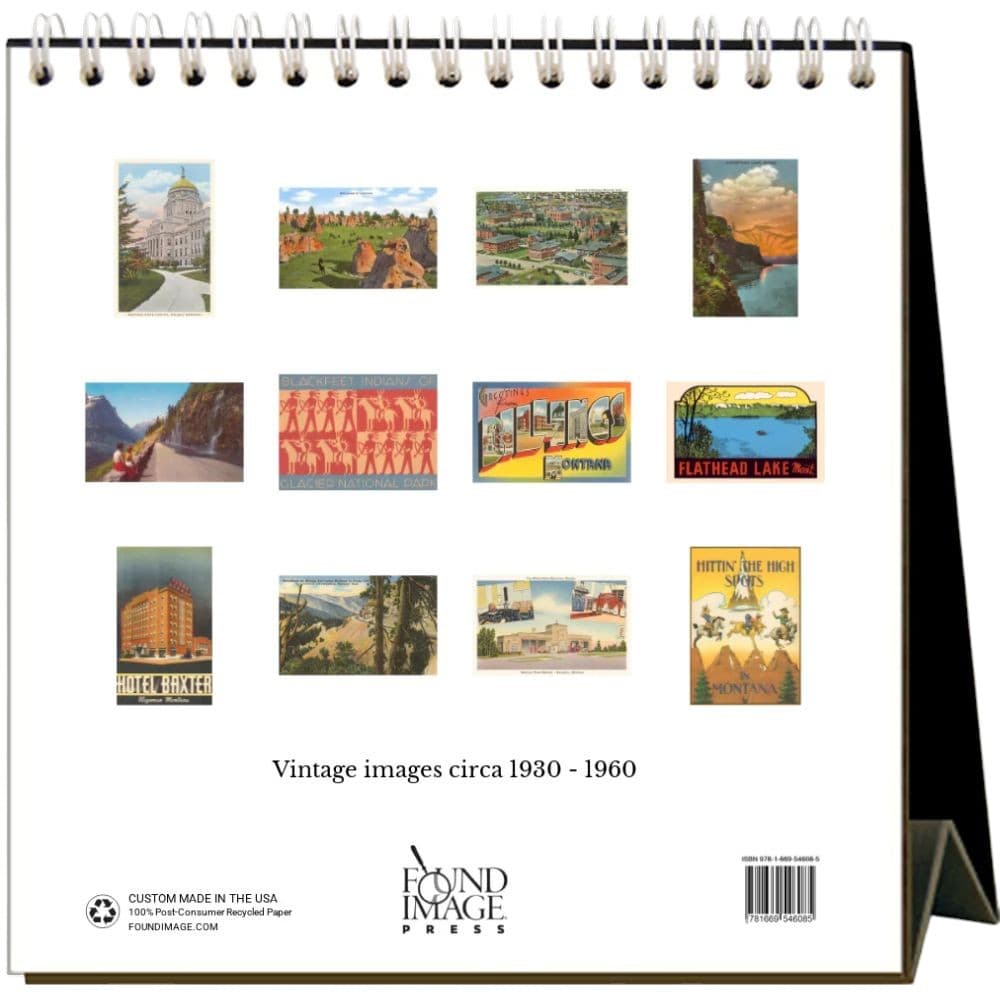 Montana Nostalgic 2026 Easel Desk Calendar First Alternate Image