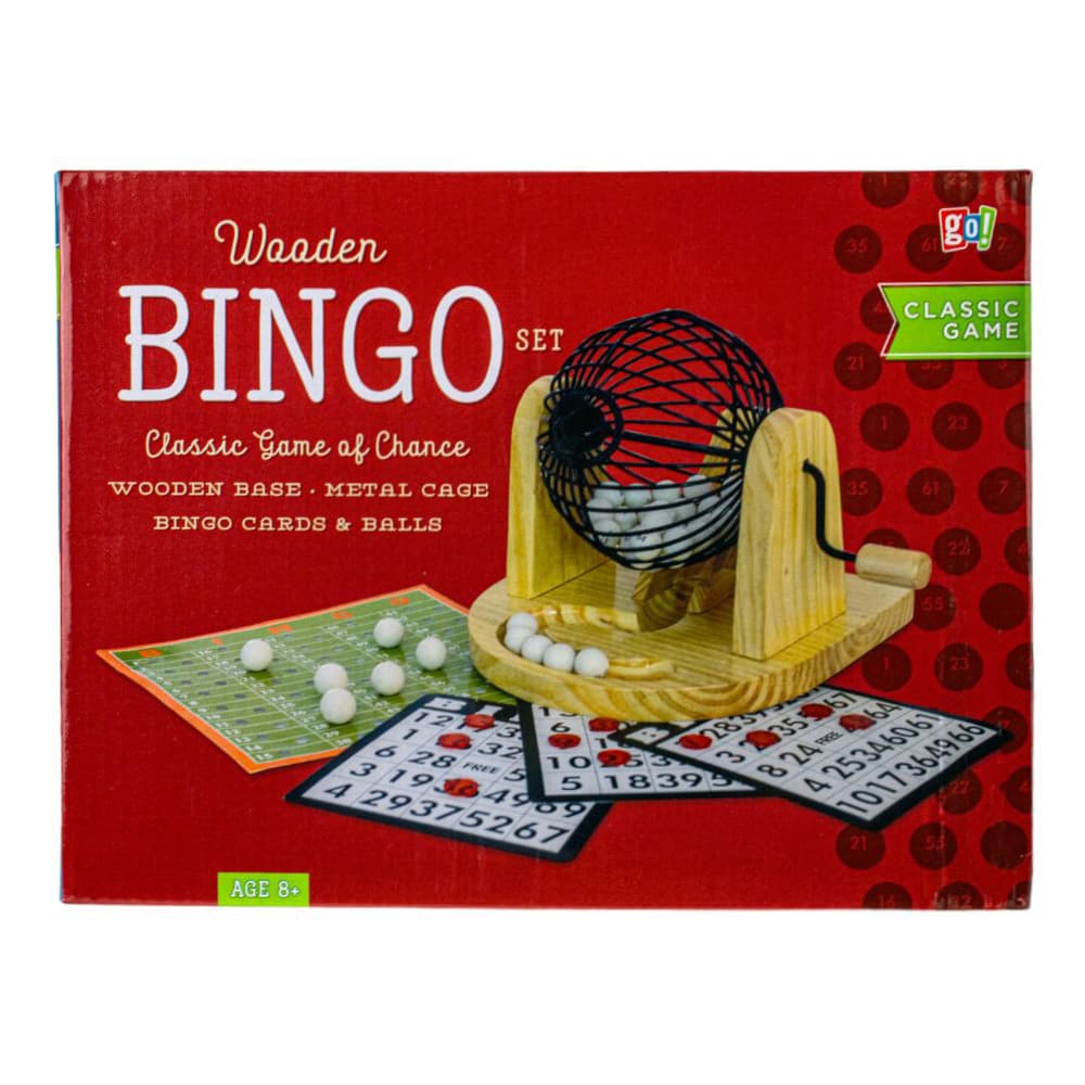 Wooden Bingo Set Main Product Image