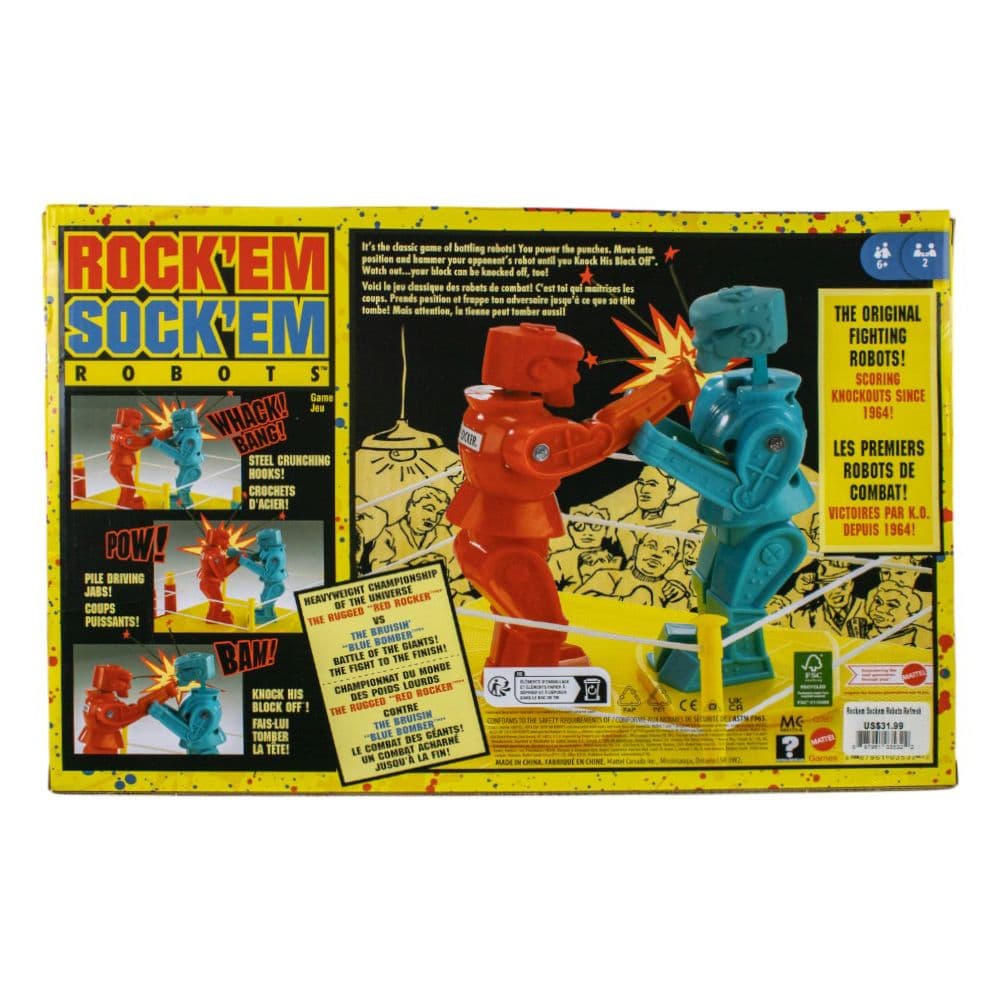 Rock &#39;Em Sock &#39;Em Robots Game First Alternate Image