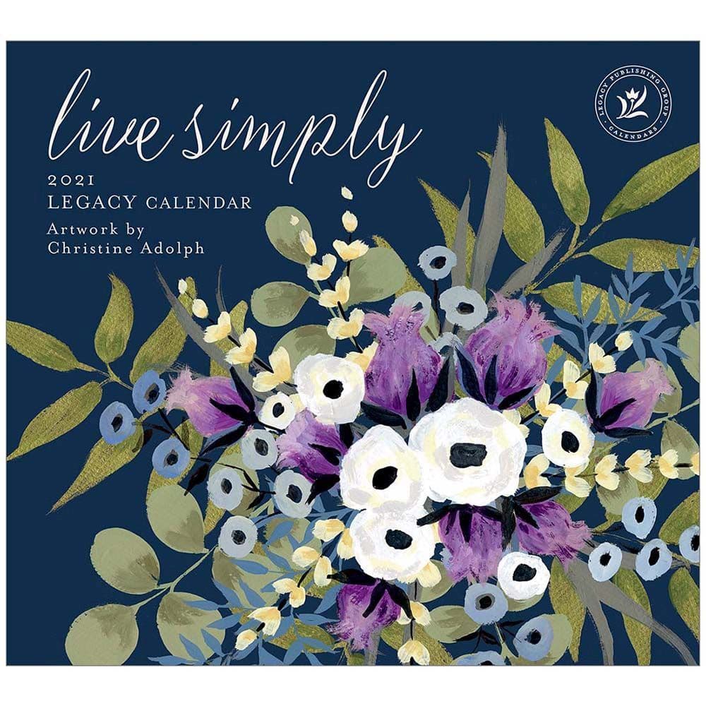 2021 Live Simply Wall Calendar