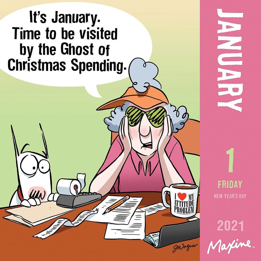 Maxine Desk Calendar