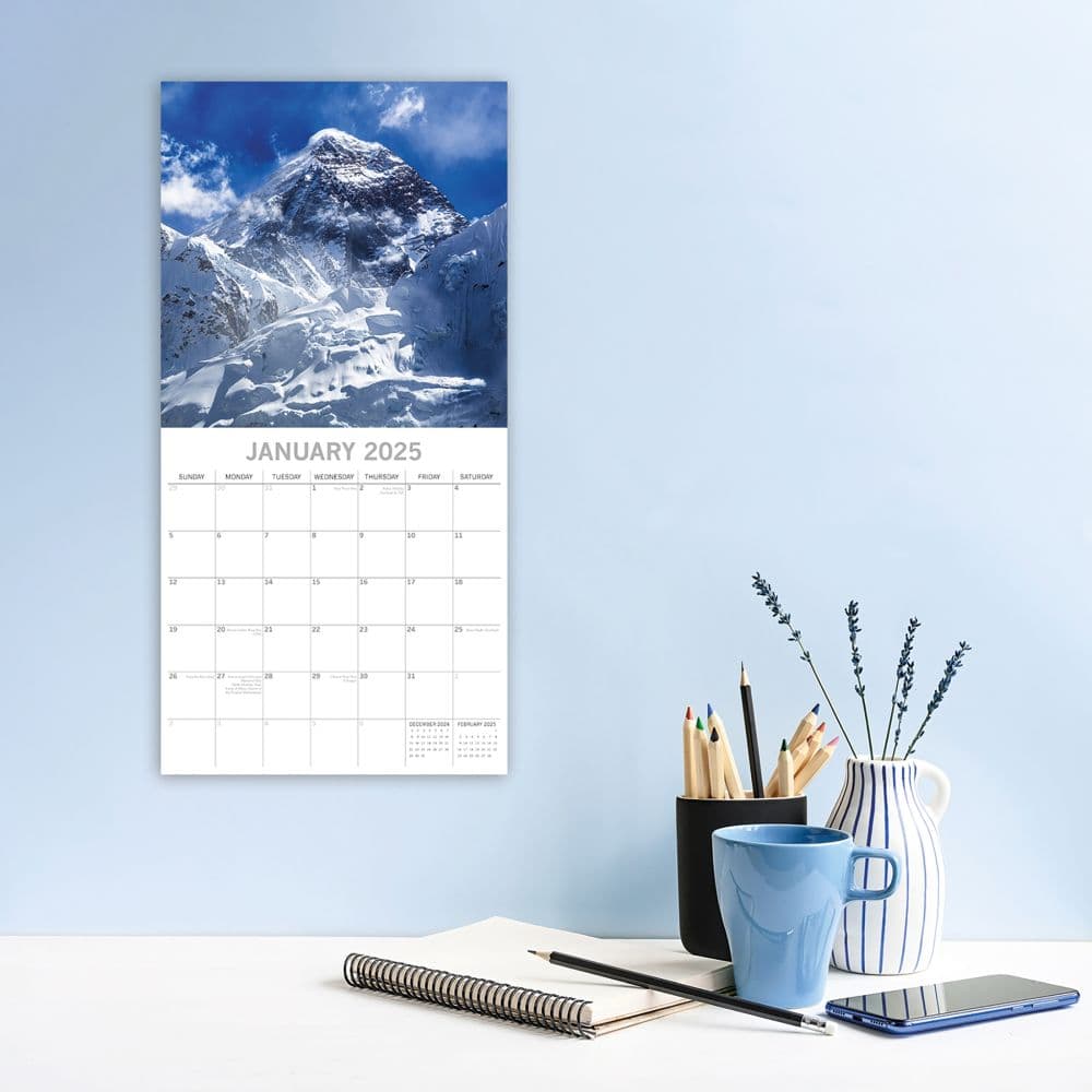 Natural Wonders 2025 Wall Calendar