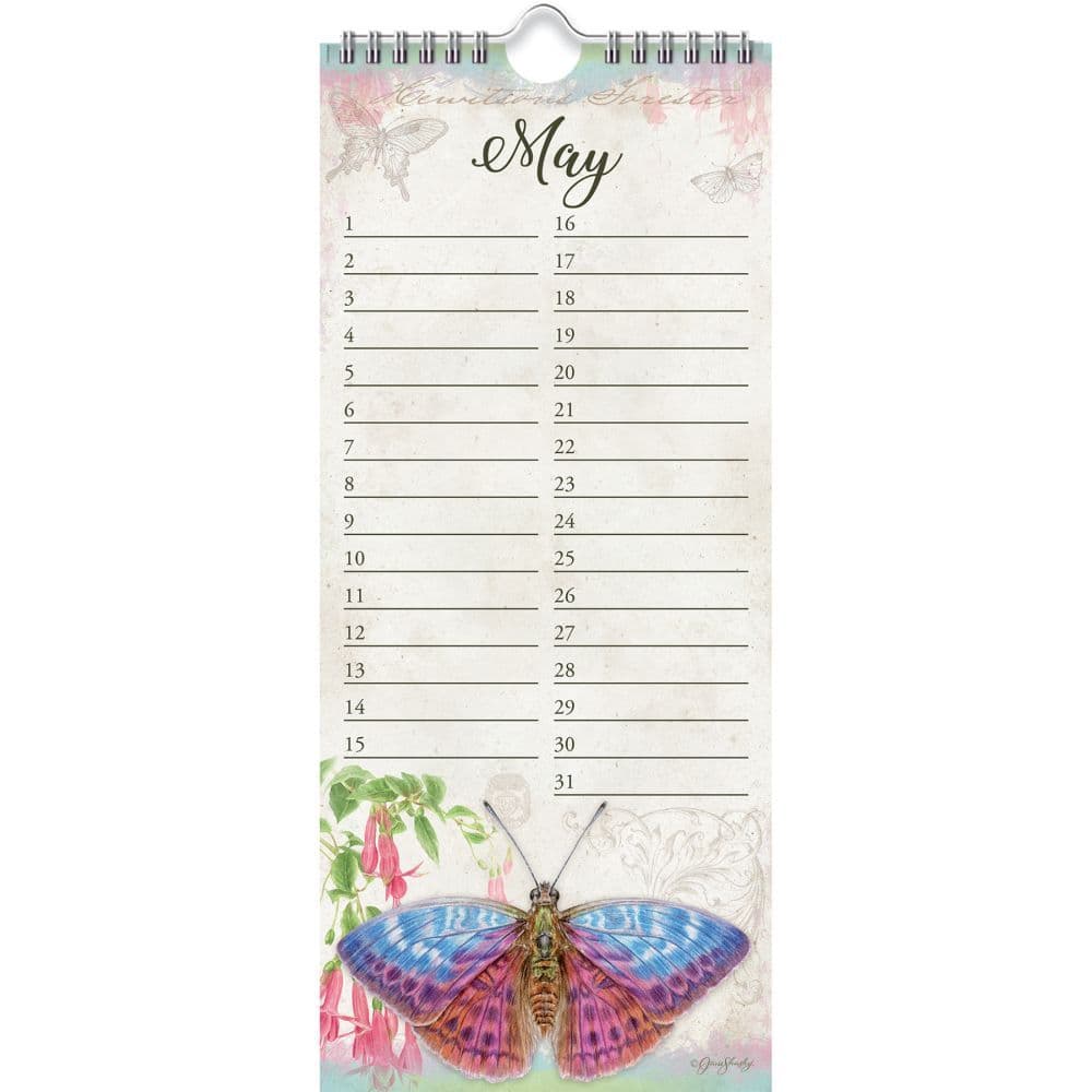 Butterflies Special Dates Organizer Alternate Image 2