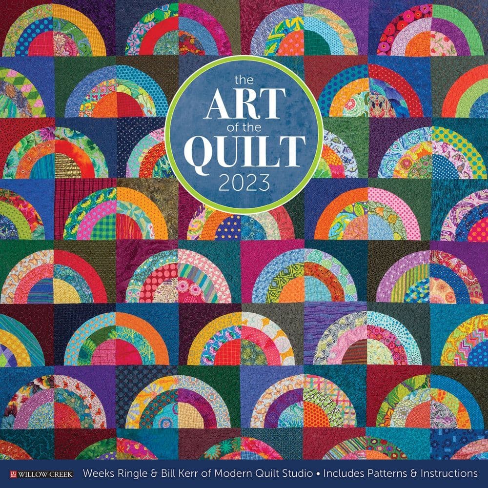 Art Wall Calendar 2023 Art of the Quilt 2023 Wall Calendar