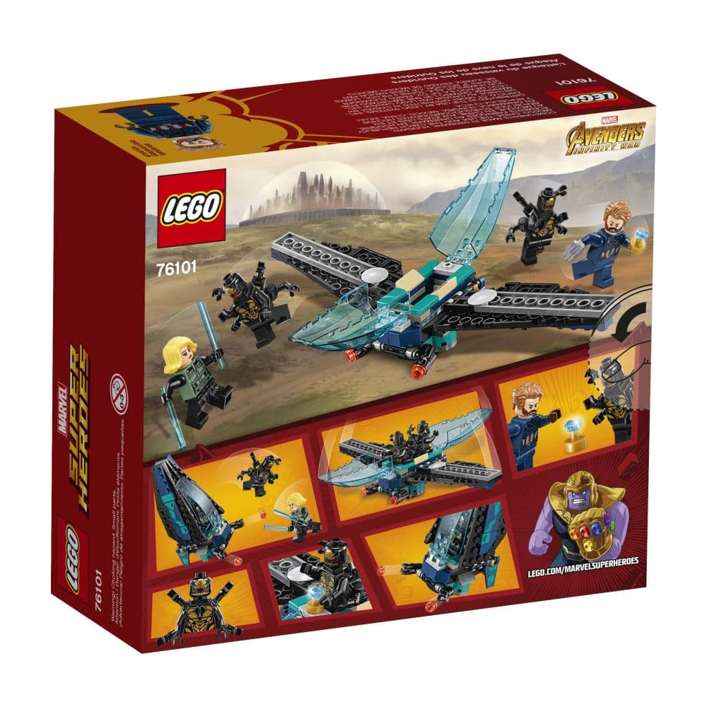 LEGO Marvel Super Heroes Outrider Dropship Attack Alternate Image 1