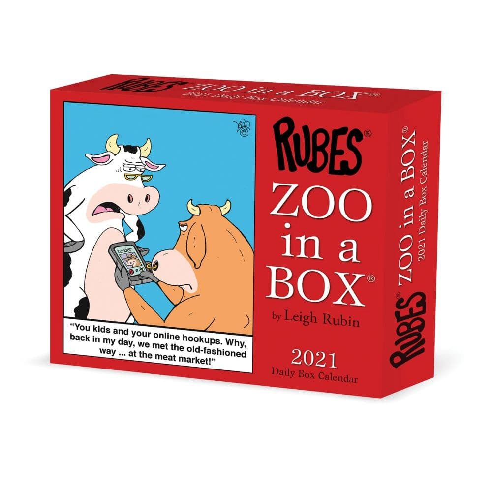 Zoo In A Box Desk Calendar