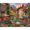 image Sunset on the Canal 1000 Piece Puzzle Main Image