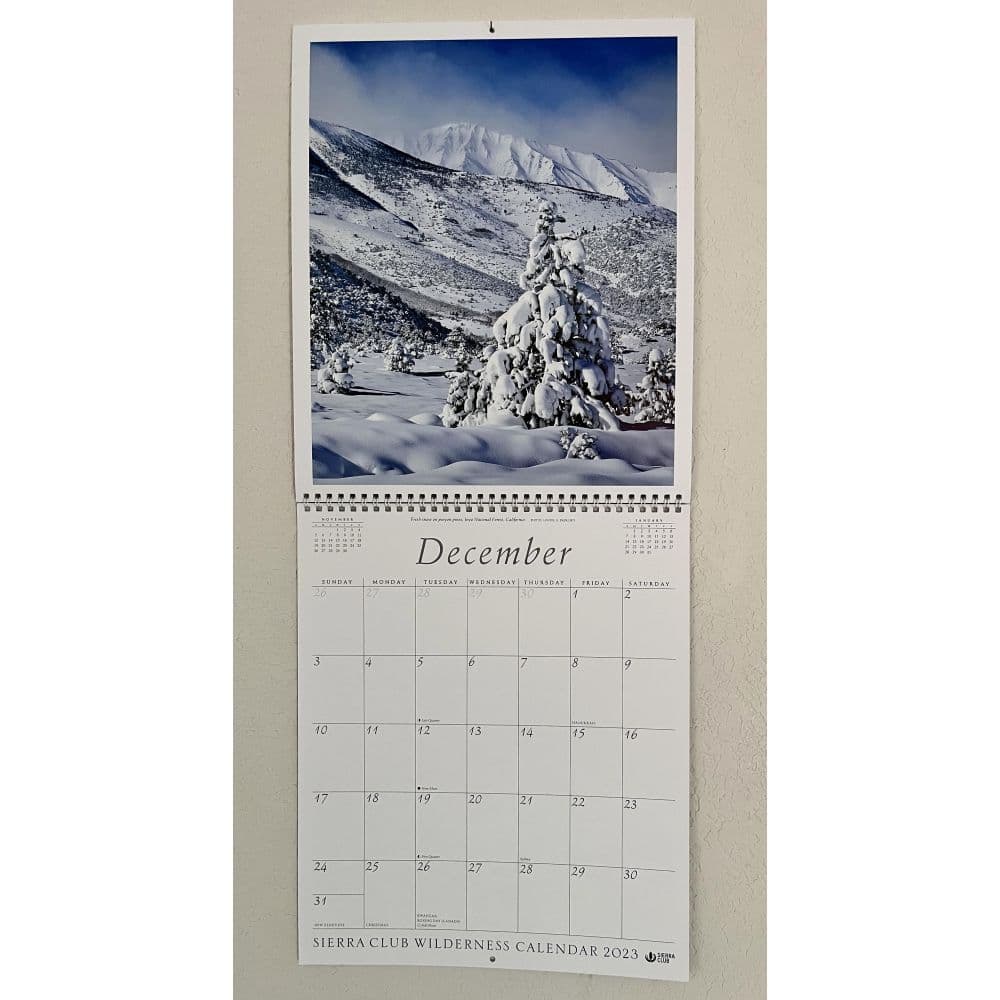 Sierra Club Wilderness Calendar 2023