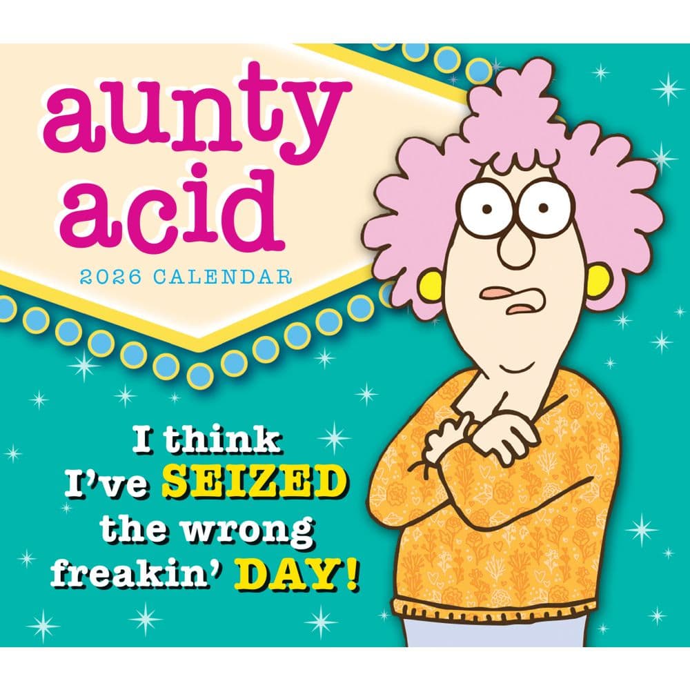 image Aunty Acid 2026 Desk Calendar_Main Image