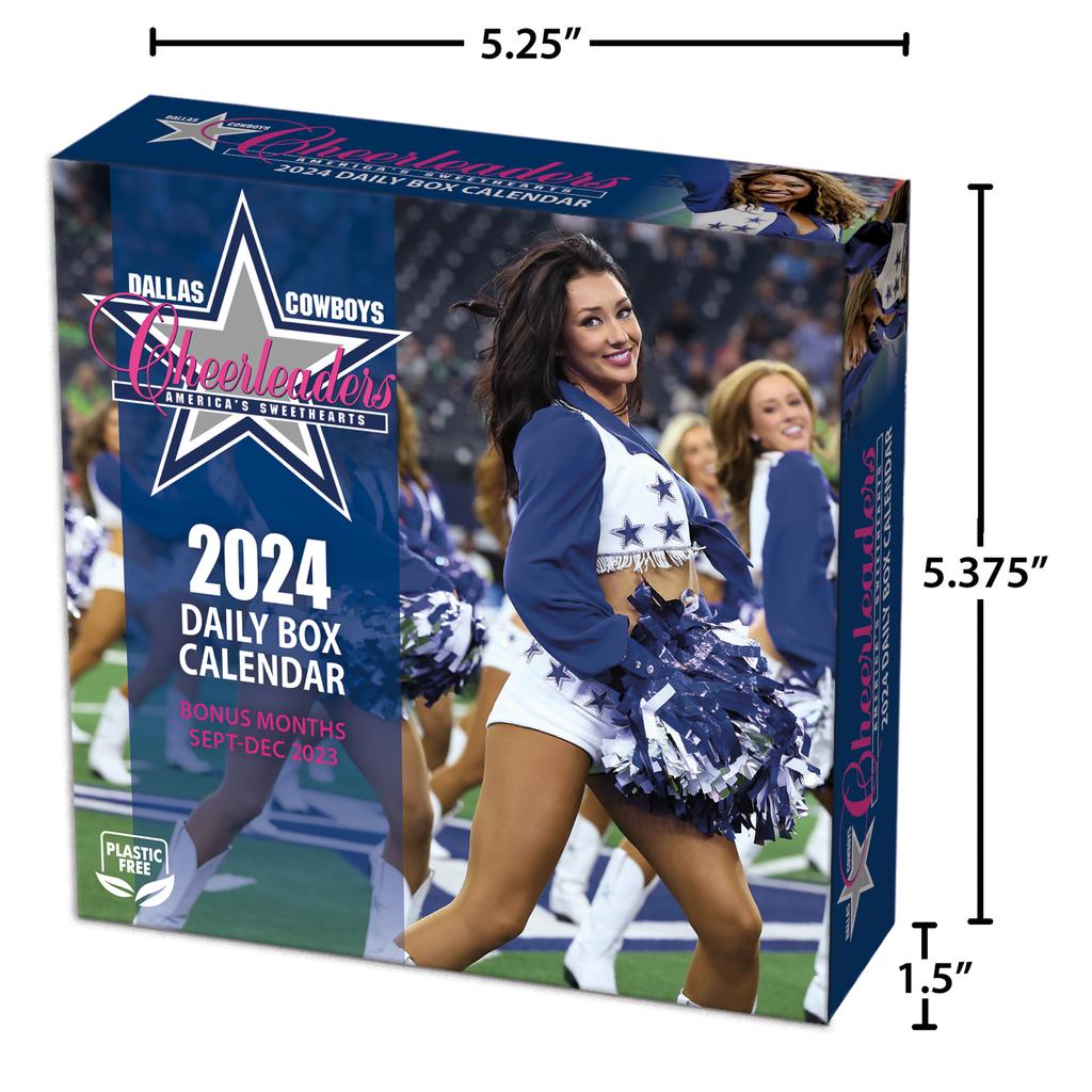 Dallas Cowboys Cheerleaders 2024 Desk Calendar Sixth Alternate Image width=&quot;1000&quot; height=&quot;1000&quot;